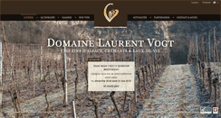 Desktop Screenshot of domaine-vogt.com